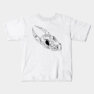 Dragon skull tattoo Kids T-Shirt